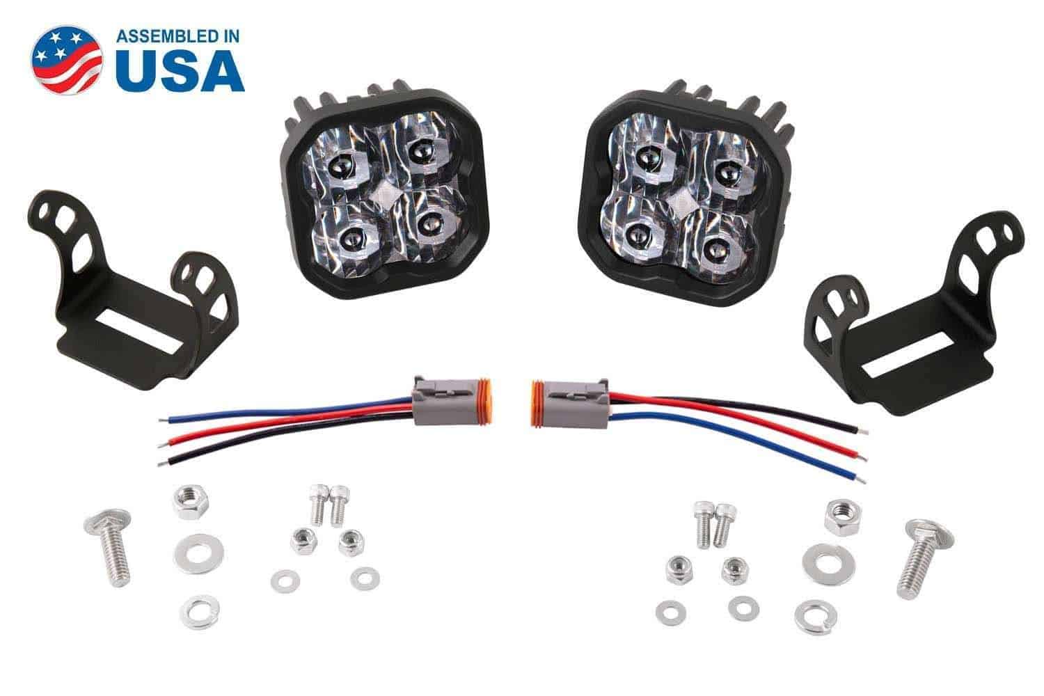 Diode Dynamics Ss3 Sae/Dot White Pro Led Pod (Pair) 10 SS3 SAE/DOT White Pro LED Pod (pair)