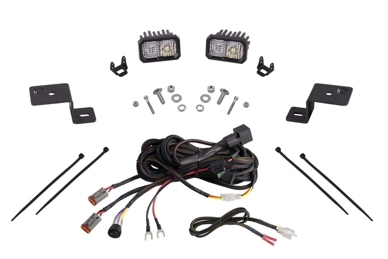 Ford F-150 | F-150 Lightning | Expedition-Stage Series Backlit Ditch Light Kit