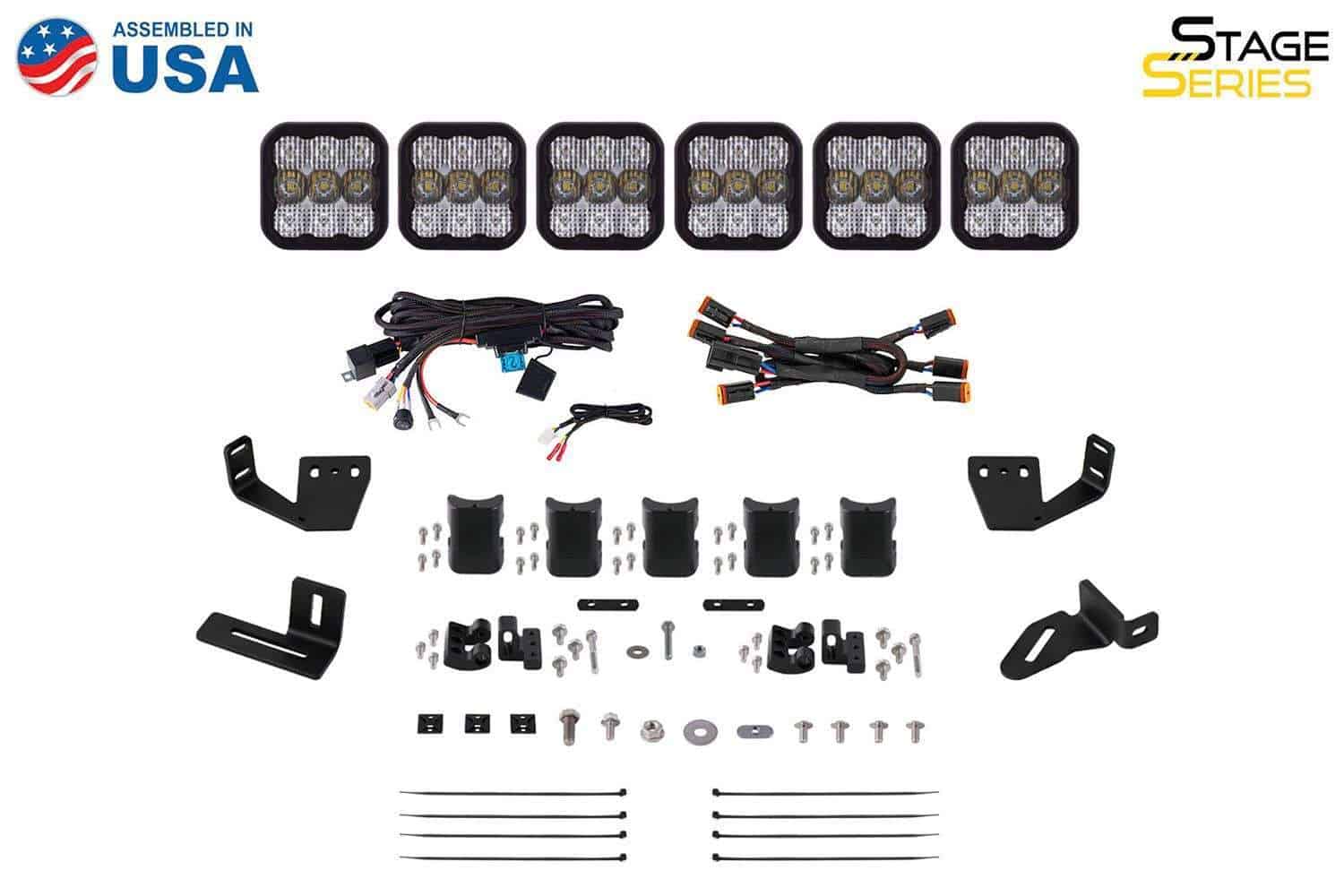 Diode Dynamics Ss5 Crosslink Lightbar Kit For Prinsu/Sherpa Roof Racks 6 SS5 CrossLink Lightbar Kit for Prinsu/Sherpa Roof Racks