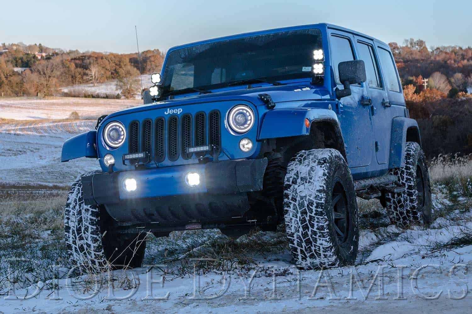 Jeep Jk Wrangler 2007-2018 | Ss3 Led Fog Light Kit 4 Jeep JK Wrangler 2007-2018 | SS3 LED Fog Light Kit