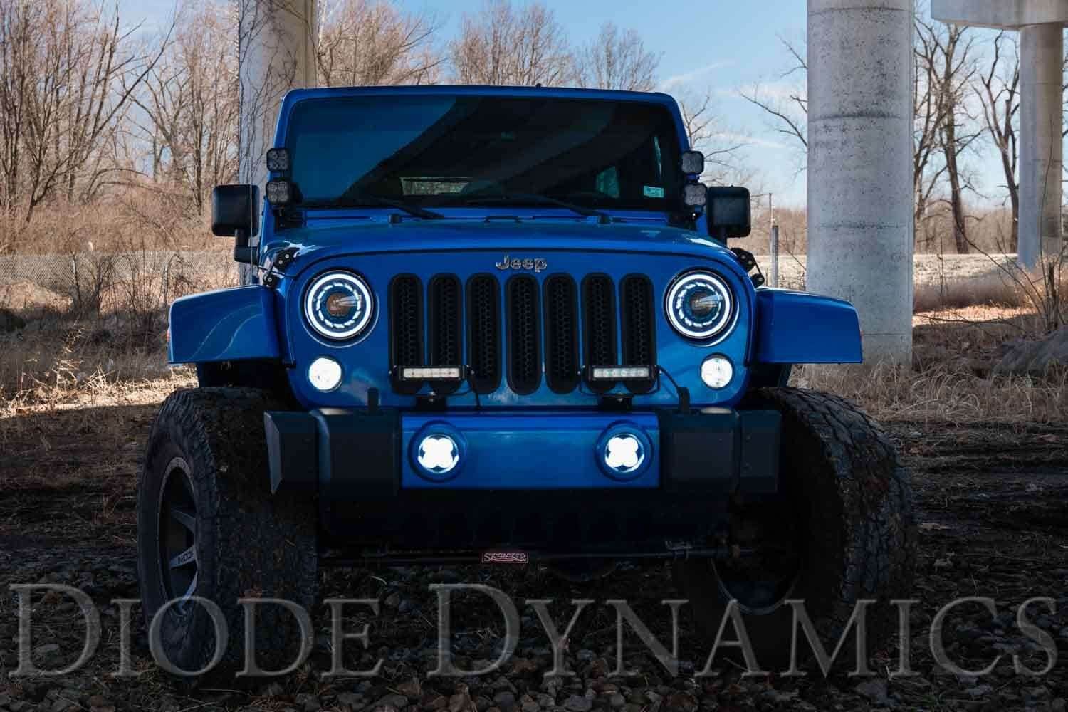 Jeep Jk Wrangler 2007-2018 | Ss3 Led Fog Light Kit 5 Jeep JK Wrangler 2007-2018 | SS3 LED Fog Light Kit