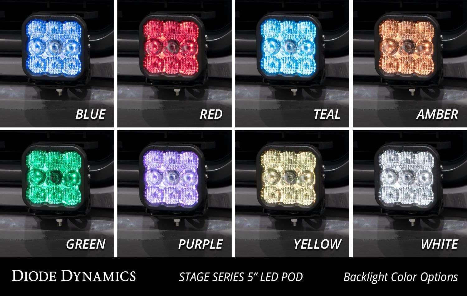 Ford F-150 2021-2023 | Ss5 Bumper Led Pod Light Kit 5 Ford F-150 2021-2023 | SS5 Bumper LED Pod Light Kit