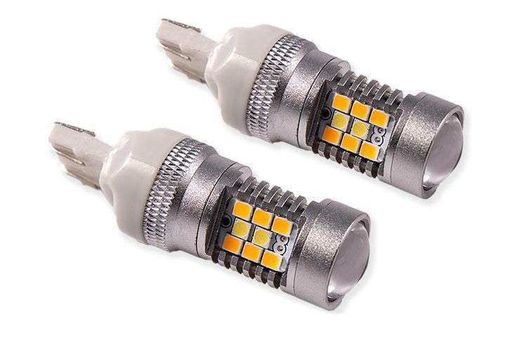 Diode Dynamics 7443 HP24 Switchback Dual-Color Turn Signal LED Bulbs
