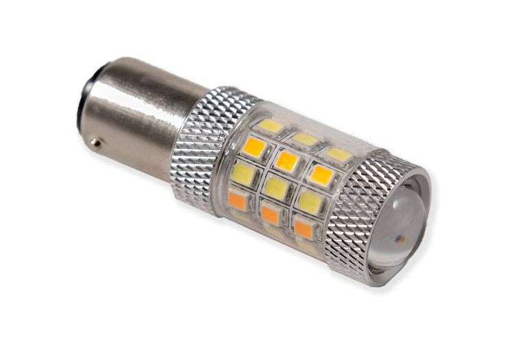 Diode Dynamics 1157 HP24 Switchback Dual-Color Turn Signal LED Bulbs