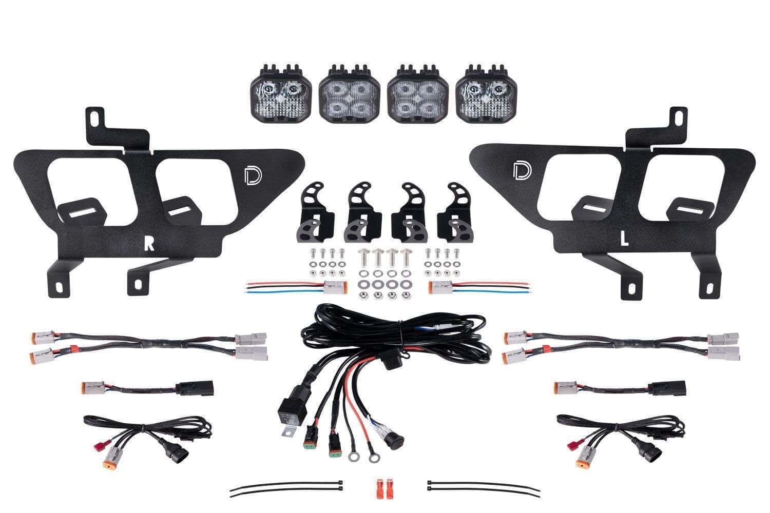 Ford F-150 2021-2023 | Stage Series Fog Pocket Kit