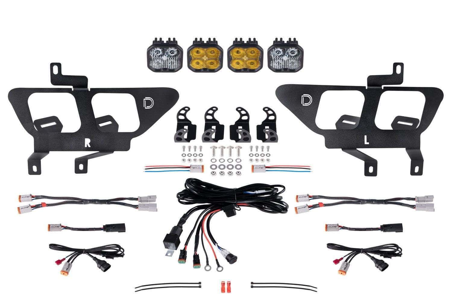 Ford F-150 2021-2023 | Stage Series Fog Pocket Kit 3 Ford F-150 2021-2023 | Stage Series Fog Pocket Kit