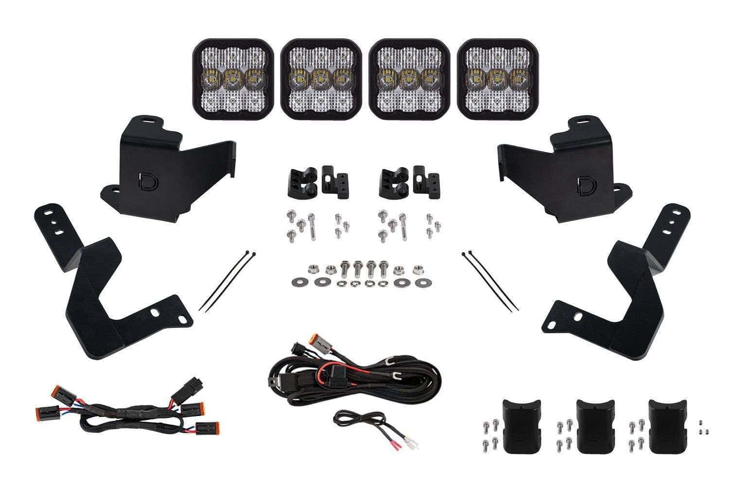 Toyota Tundra 2022-2025 | SS5 Grille CrossLink Lightbar Kit
