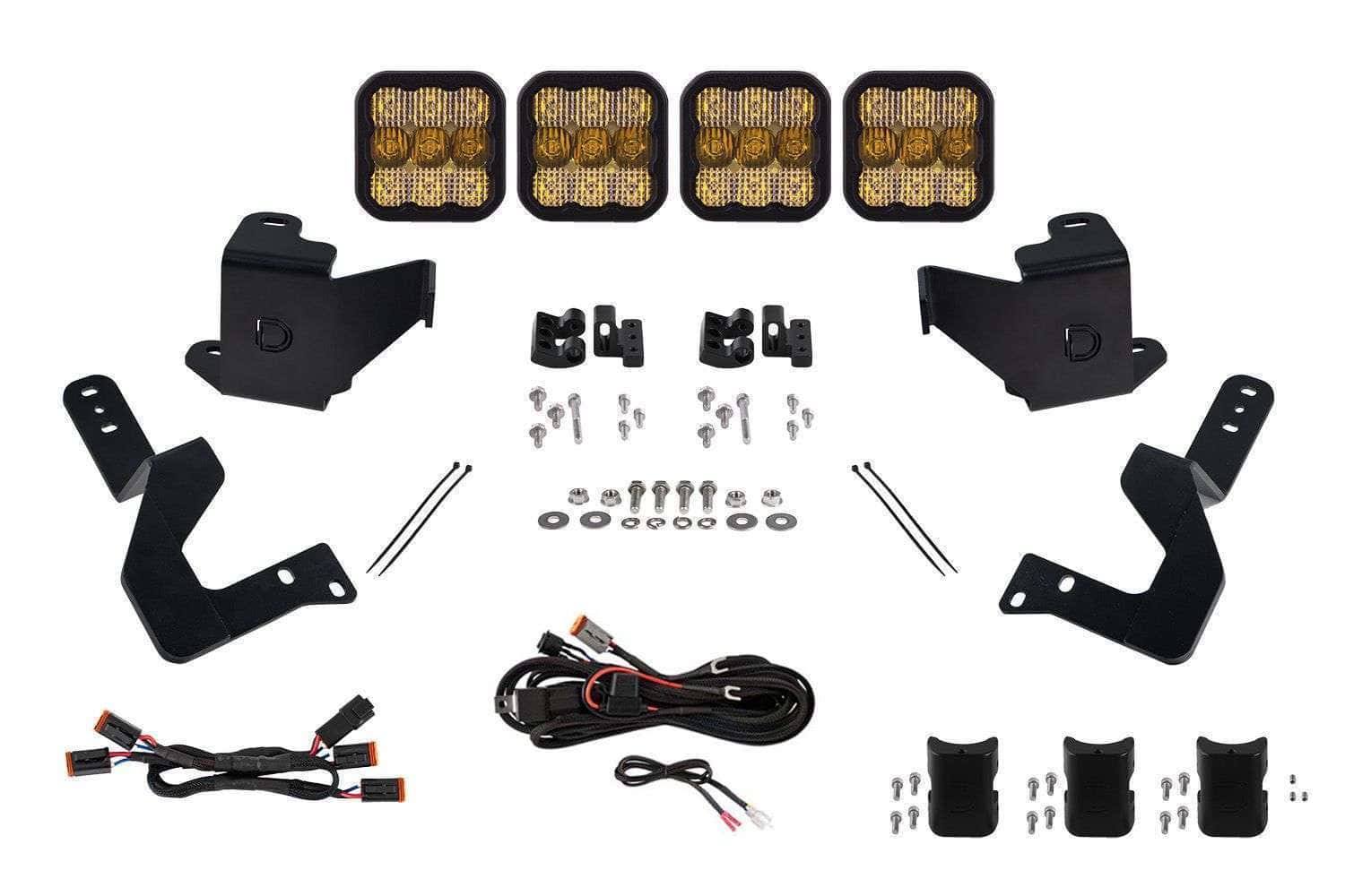 Toyota Tundra 2022-2025 | SS5 Grille CrossLink Lightbar Kit