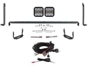LED Fog Lights For 2013-2015 Toyota RAV4 – Front Bumper Lamps With Bulbs & Wiring Kit, DOT/SAE Certified, Direct Replacement