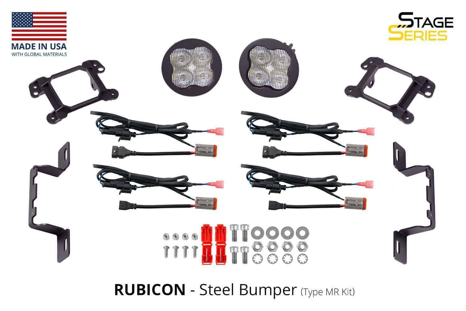 Jeep JL Wrangler 2018-2025 | SS3 LED Fog Light Kit