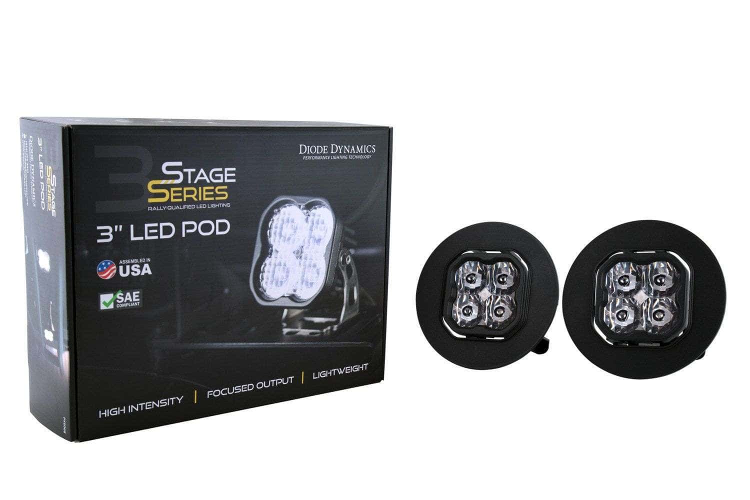 Gmc Sierra 1500 | Sierra 2500/3500 | Ss3 Led Fog Light Kit 3 GMC Sierra 1500 | Sierra 2500/3500 | SS3 LED Fog Light Kit