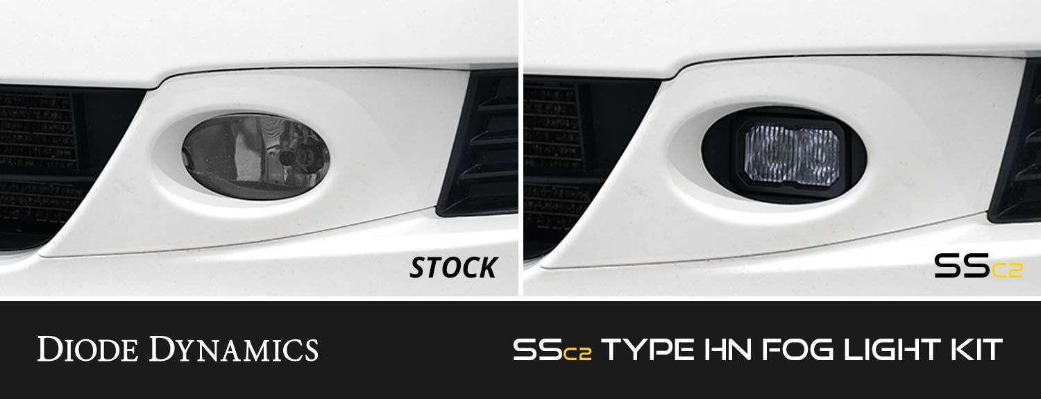 Honda Ssc2 Led Pod Fog Light Kit 6 Honda Accord | Civic Sedan | Civic Coupe | Crosstour | CR-Z | Fit Sport | Odyssey |SSC2 LED Fog Light Kit