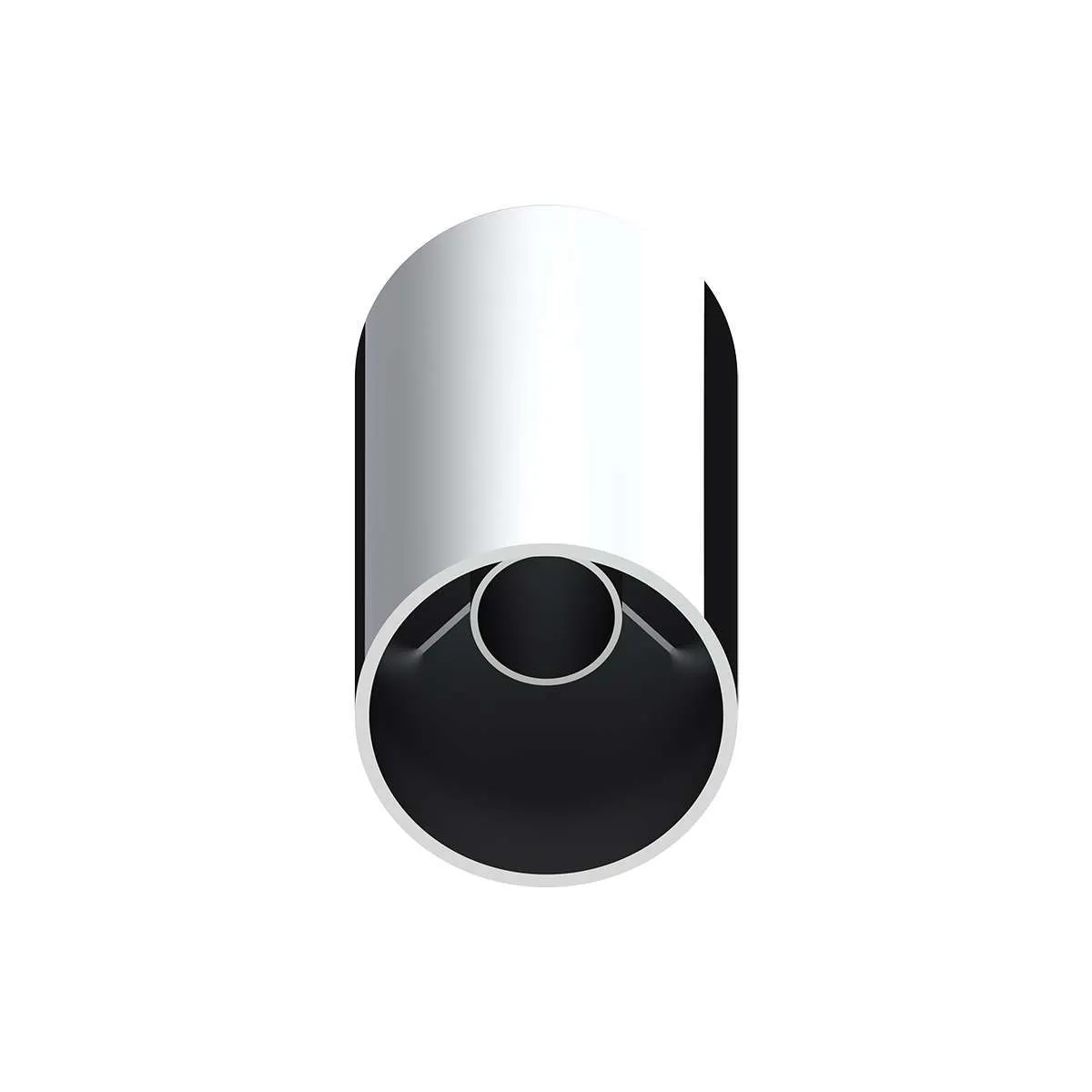 Chrome Plastic Tall Cylinder Nut Covers 33Mm X 4-1/4&Quot; - Thread-On (60-Pack) 3 Chrome Plastic Tall Cylinder Nut Covers 33mm X 4-1/4" - Thread-On (60-Pack)