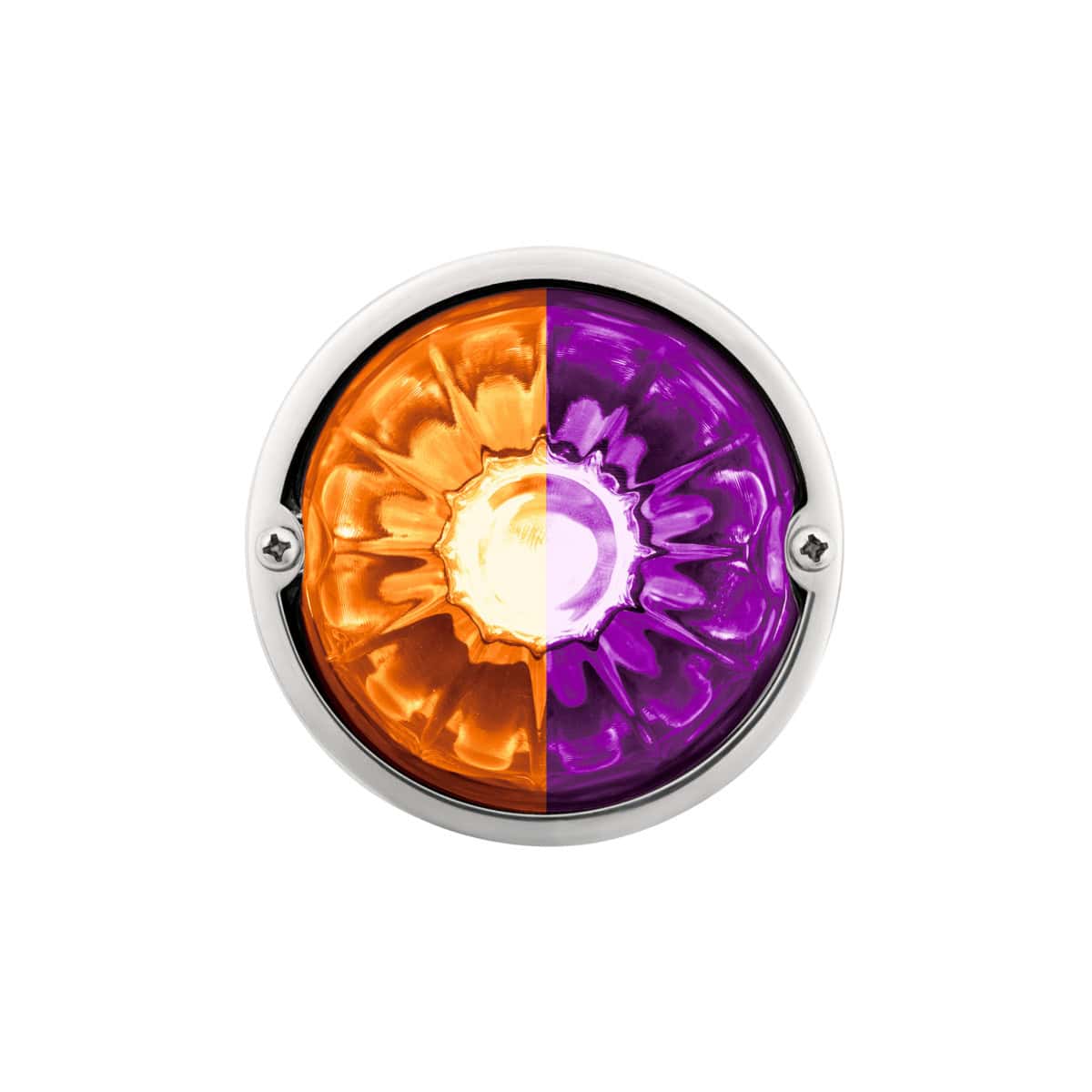 Double Fury 4 Led Glass Watermelon Light Kit – Amber &Amp; Purple W/Clear Lens 5 Double Fury 4 LED Glass Watermelon Light Kit – Amber & Purple w/Clear Lens