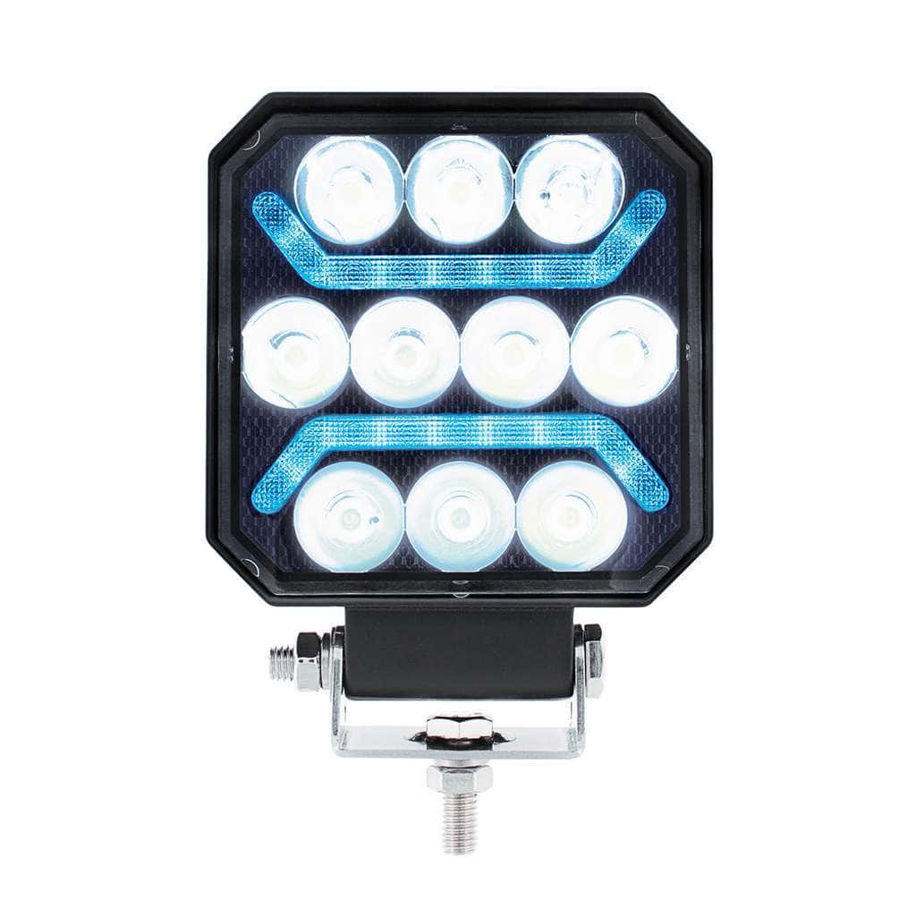 10 Led High Power Led Work Light With &Quot;U&Quot; Light Guide 13 10 LED High Power LED Work Light With "U" Light Guide