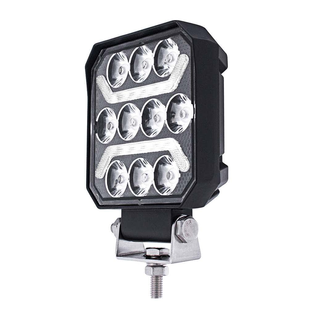 10 Led High Power Led Work Light With &Quot;U&Quot; Light Guide 8 10 LED High Power LED Work Light With "U" Light Guide
