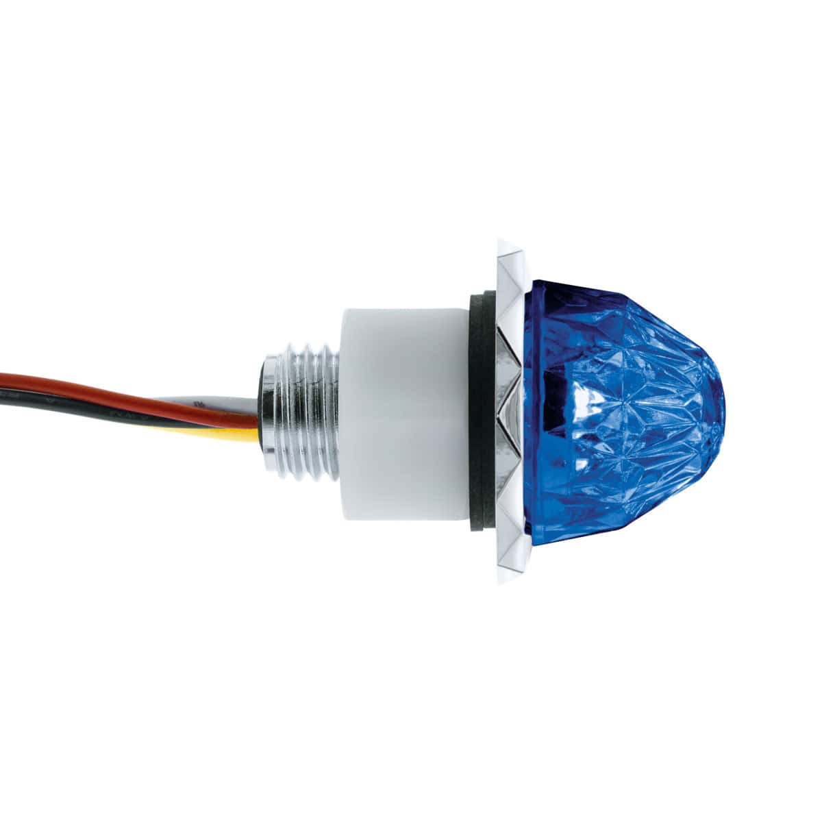 Double Fury 4 Led Dual Function Crystal Watermelon Light – Amber &Amp; Blue 6 Double Fury 4 LED Dual Function Crystal Watermelon Light – Amber & Blue