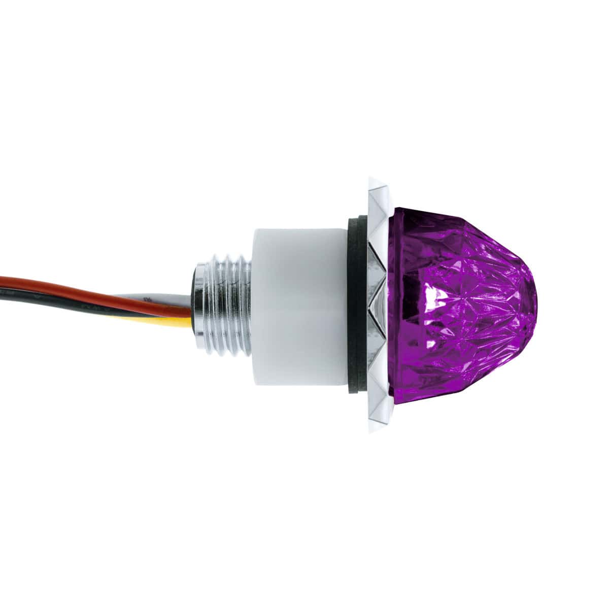 Double Fury 4 Led Dual Function Crystal Watermelon Light – Amber &Amp; Purple 6 Double Fury 4 LED Dual Function Crystal Watermelon Light – Amber & Purple