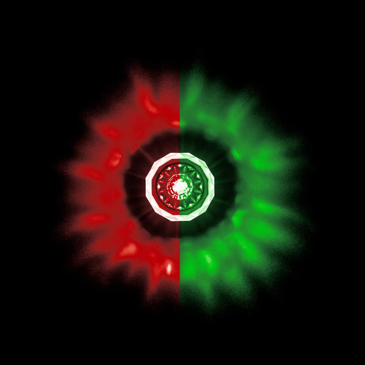 Double Fury 4 Led Dual Function Crystal Watermelon Light – Red &Amp; Green 9 Double Fury 4 LED Dual Function Crystal Watermelon Light – Red & Green