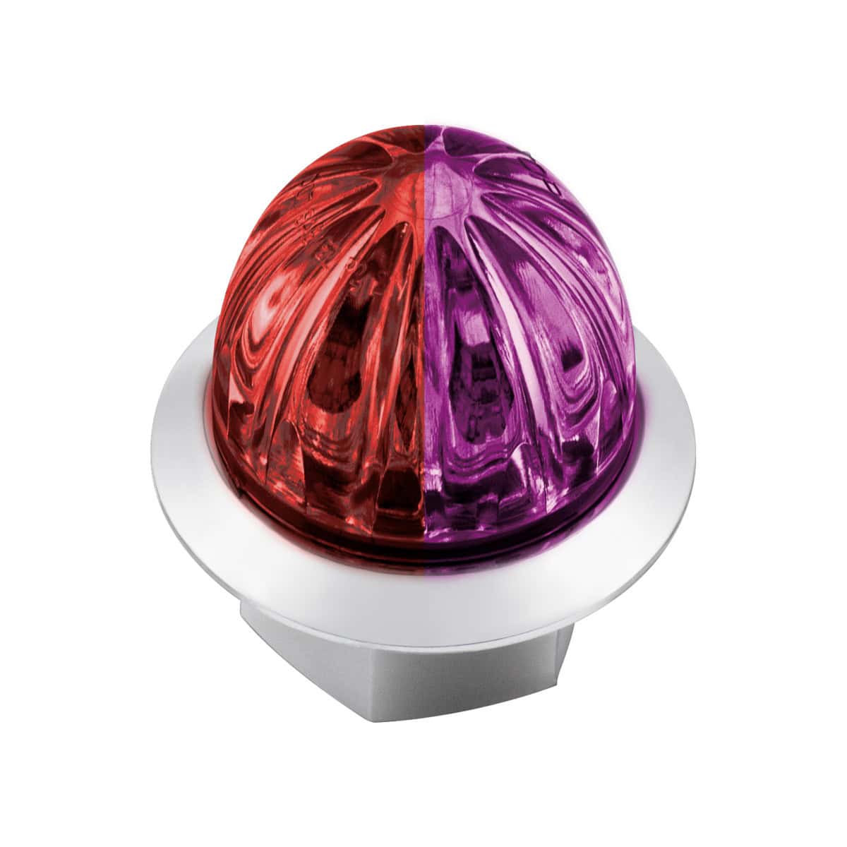 Double Fury 4 LED Dual Function Watermelon Light – Red & Purple