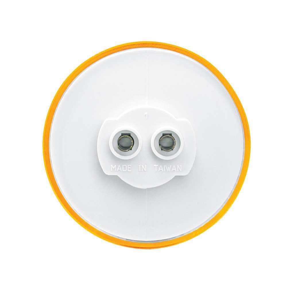 9 Led 2-1/2&Quot; Round Pure Reflector Light (Clearance/Marker) - Amber Led/Amber Lens 4 9 LED 2-1/2" Round Pure Reflector Light (Clearance/Marker) - Amber LED/Amber Lens
