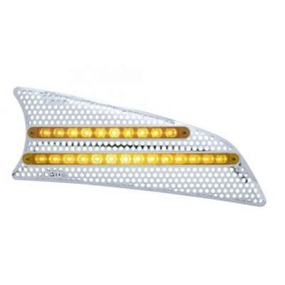2007-2017 Kenworth T660 LED Air Intake With Amber LED