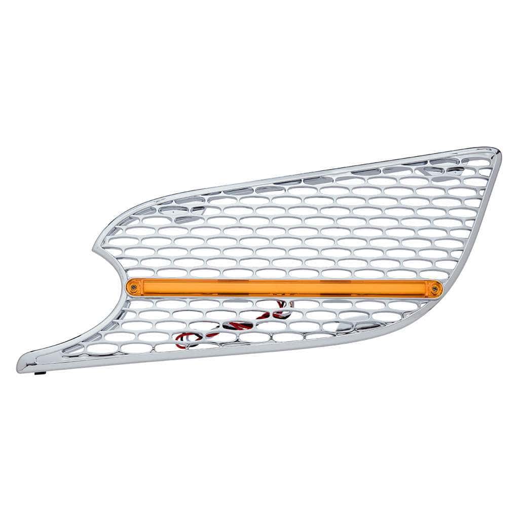 Chrome Air Intake Grille With LED GloLight For 2012-2021 Peterbilt 579
