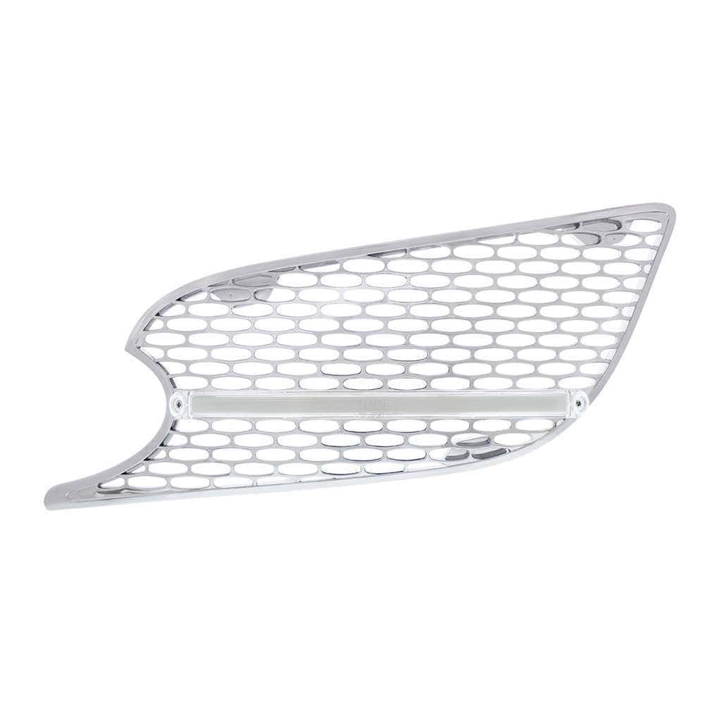 Chrome Air Intake Grille With LED GloLight For 2012-2021 Peterbilt 579