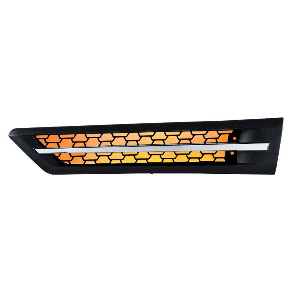 Hood Air Intake Grille With LED For 2018-2024 Freightliner Cascadia 126