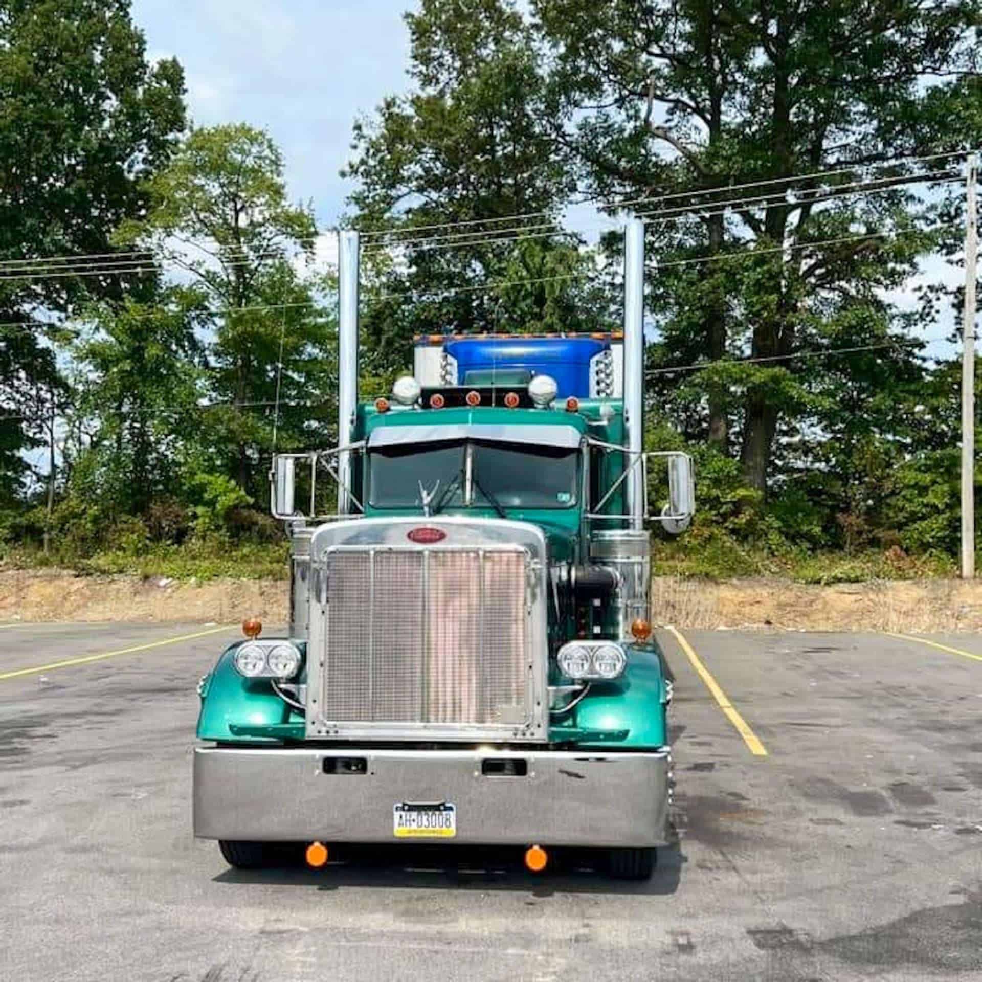 Peterbilt 359 5.75&Quot; Retrobright Led Sealed Beam Headlights 17 Peterbilt 359 LED Headlight Kit – Holley RetroBright 5.75″ Round