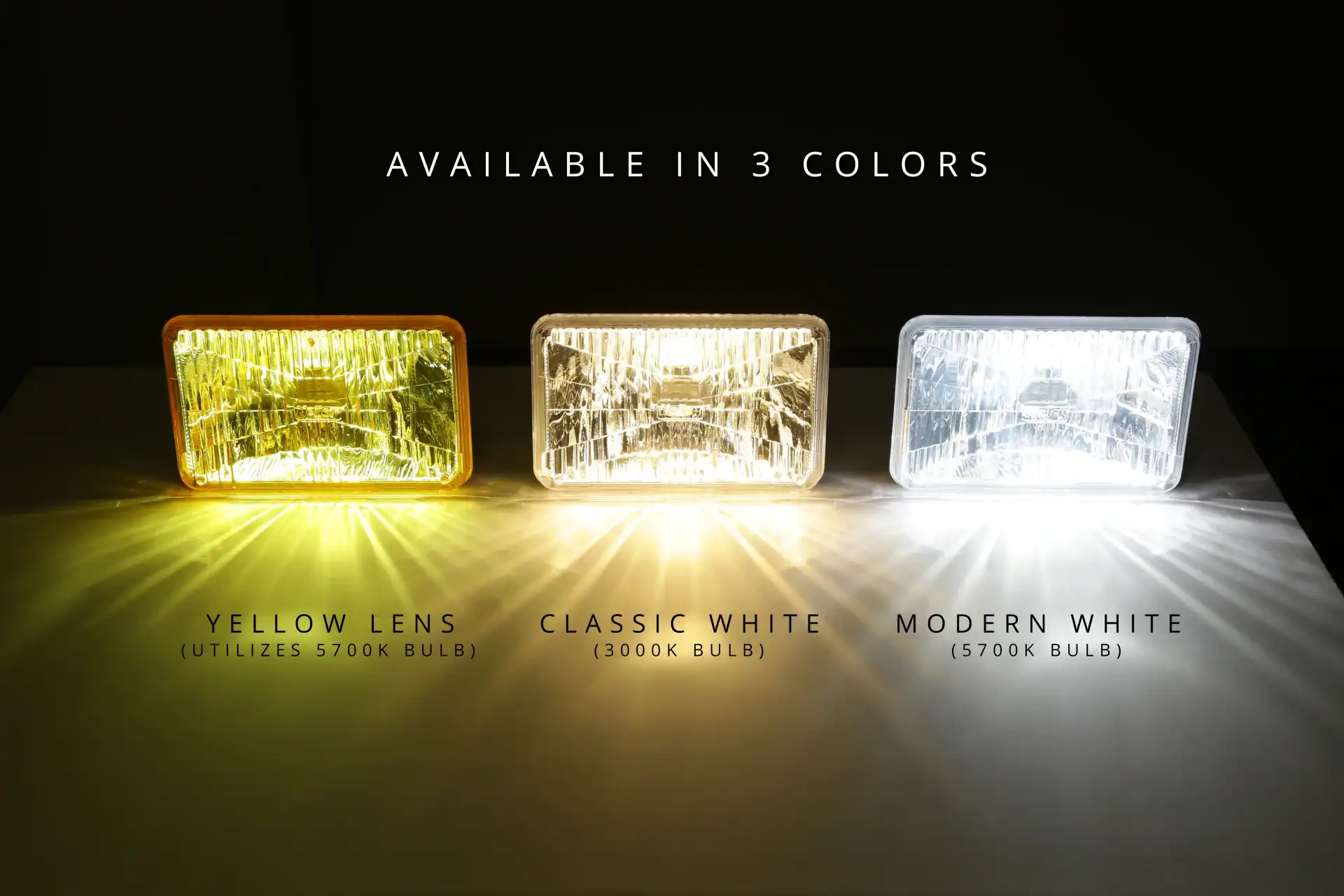 Holley Retrobright Led Forward Light 4 X 6 (High Beam Only) 8 Holley RetroBright LED Forward Light