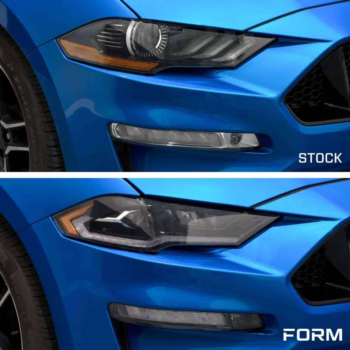 Form Lighting 2018-2023 Ford Mustang Led Headlights (Pair) 3 2018-2023 Ford Mustang LED Headlights (pair)