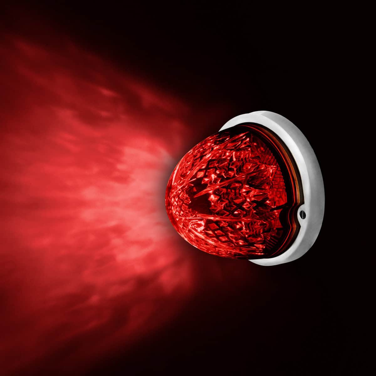 Crystal-Comet 9 Led Dual Function Watermelon Light – Red W/Clear Lens 9 Crystal-Comet 9 LED Dual Function Watermelon Light – Red w/Clear Lens