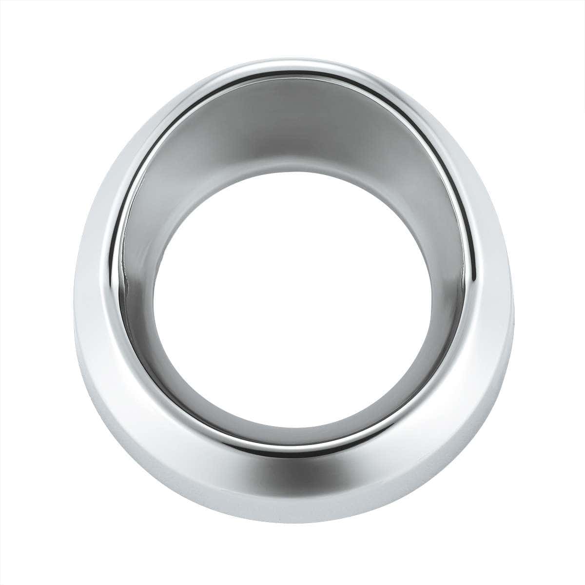 Chrome Plastic Small Gauge Cover 5 Chrome Plastic Small Gauge Cover