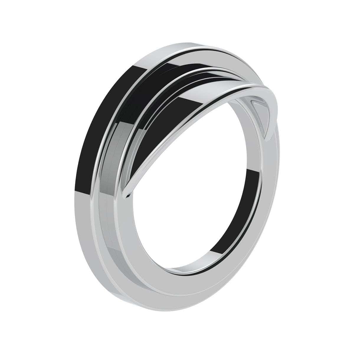 Chrome Plastic Small Gauge Bezel For Freightliner