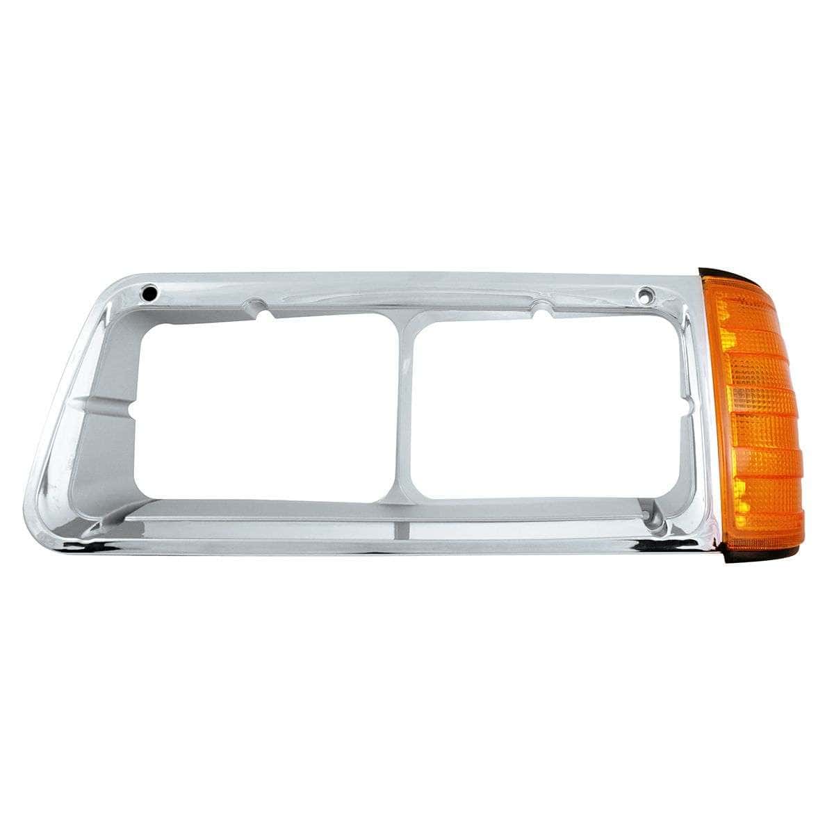 Headlight Bezel with Turn Signal For 1989–2009 Freightliner FLD