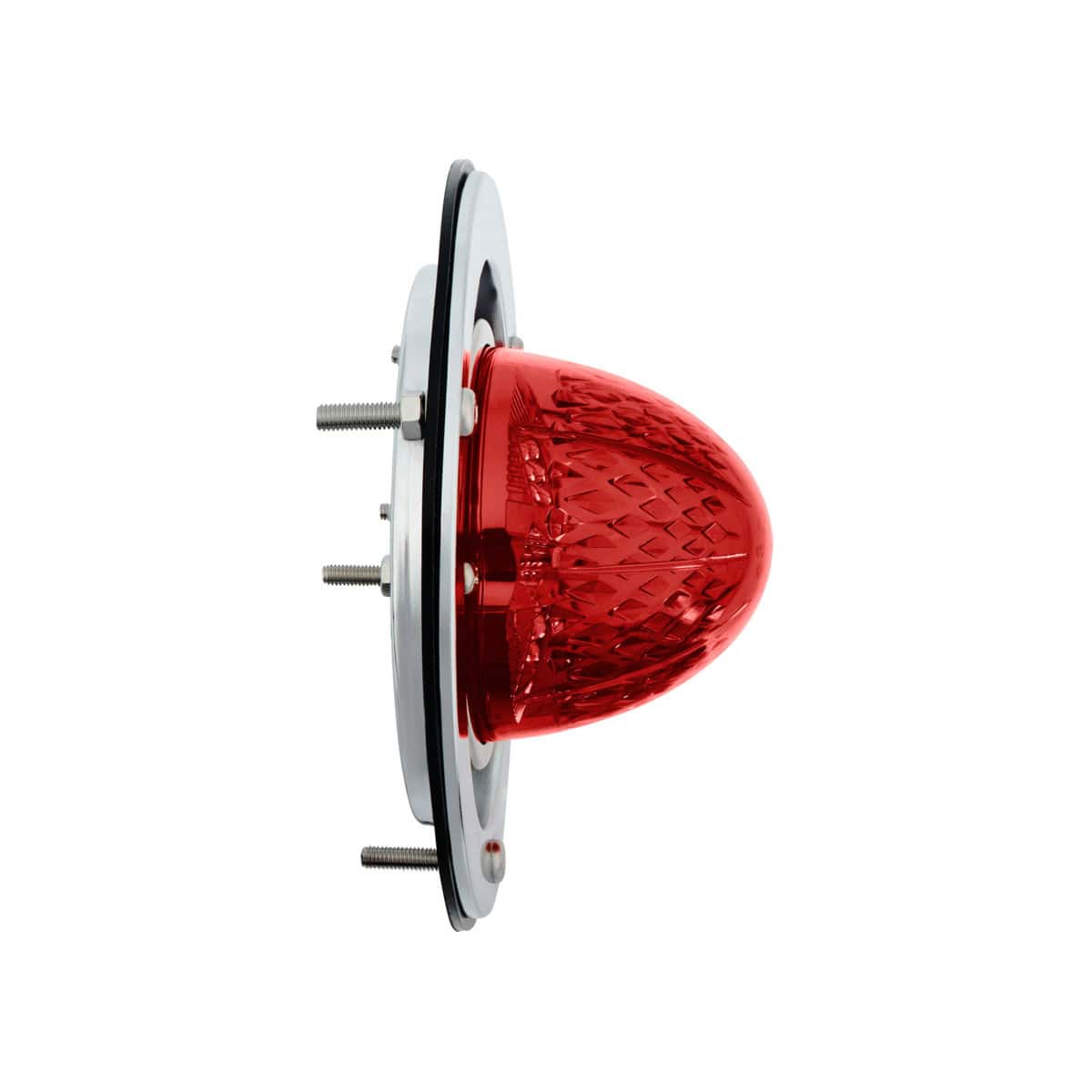 Crystal-Comet 9 Led Dual Function Watermelon Sleeper Bunk Kit With 304 Ss Bezel-Red Led/Red Lens 3 Crystal-Comet 9 LED Dual Function Watermelon Sleeper Bunk Kit