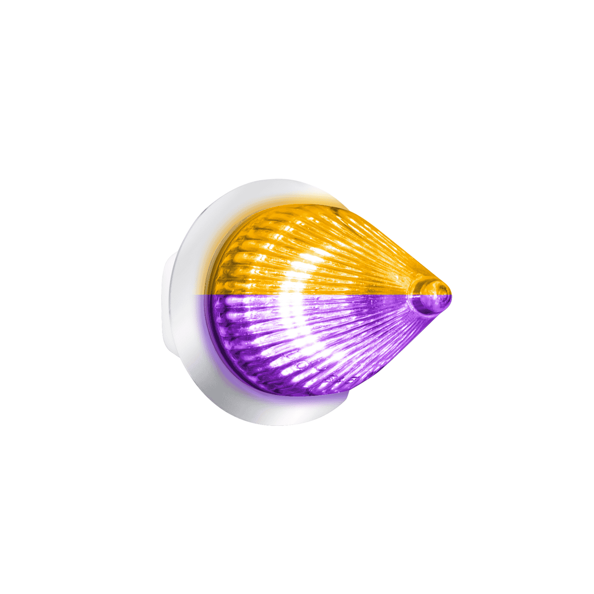 Double Fury 4 LED Dual Function Spike Light – Amber & Purple