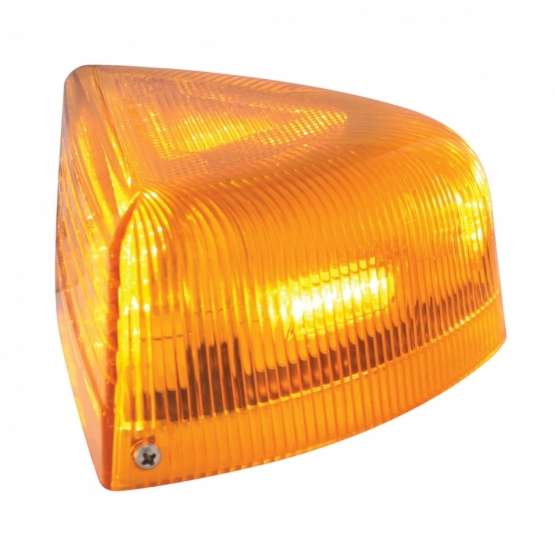 37 Led Turn Signal Light With Chrome Base For 1987-2007 Peterbilt 379/378/357 7 37 LED Turn Signal Light With Chrome Base For 1987-2007 Peterbilt 379/378/357