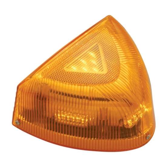 37 Led Turn Signal Light With Chrome Base For 1987-2007 Peterbilt 379/378/357 8 37 LED Turn Signal Light With Chrome Base For 1987-2007 Peterbilt 379/378/357