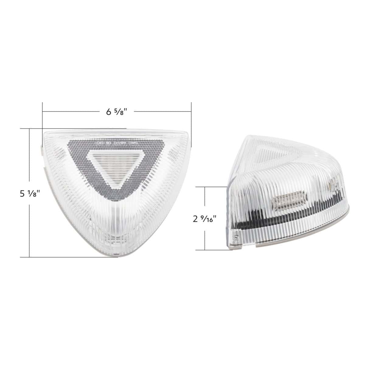 37 Led Turn Signal Light With Chrome Base For 1987-2007 Peterbilt 379/378/357 10 37 LED Turn Signal Light With Chrome Base For 1987-2007 Peterbilt 379/378/357