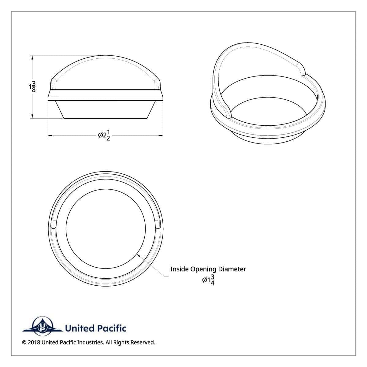 Small Gauge Bezel With Visor For 2006+ Kenworth 3 Small Gauge Bezel With Visor For 2006+ Kenworth
