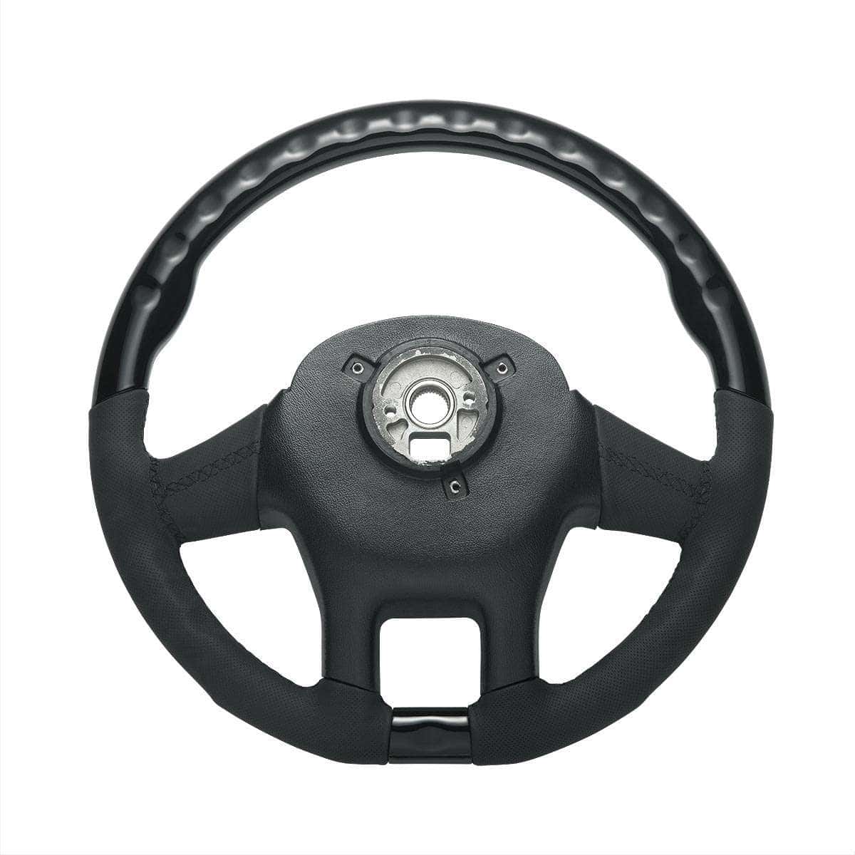 18" YourGrip Leather & Wood Candy Color Steering Wheel For 2012-2021 PB 579&2013-2021 KW T680