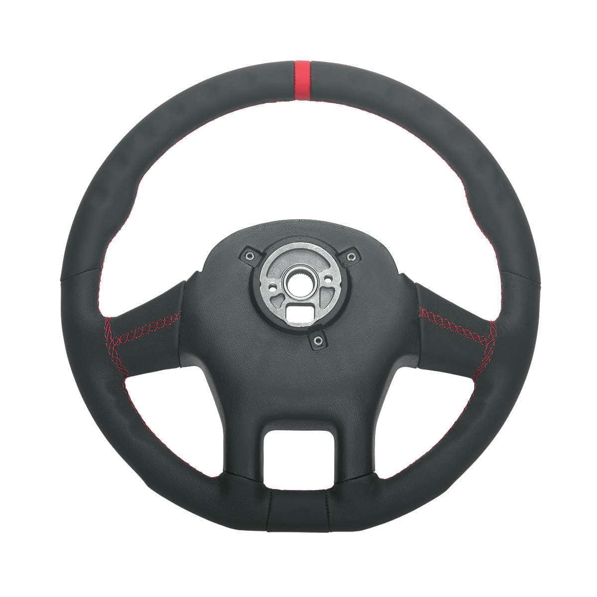 18&Quot; Yourgrip Gt Pro Leather Steering Wheel For Peterbilt 579 &Amp; Kenworth T680 3 18" YourGrip GT PRO Leather Steering Wheel For 2012-2021 Peterbilt 579 & 2013-2021 Kenworth T680