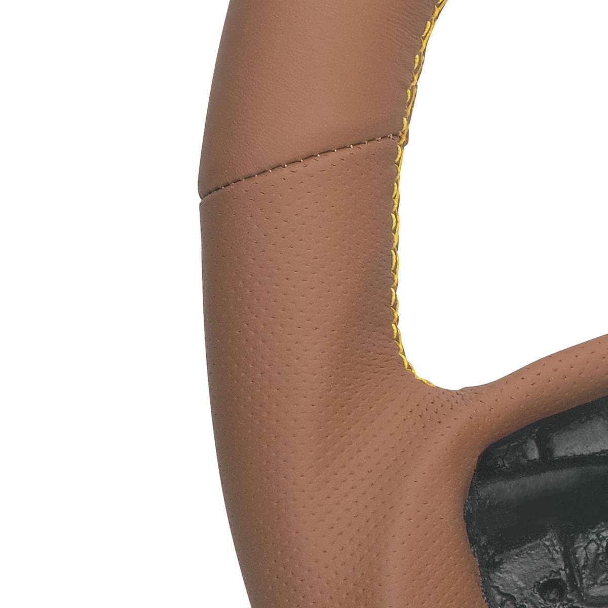 18&Quot; Yourgrip Gt Pro Leather Steering Wheel For Peterbilt 579 &Amp; Kenworth T680 9 18" YourGrip GT PRO Leather Steering Wheel For 2012-2021 Peterbilt 579 & 2013-2021 Kenworth T680