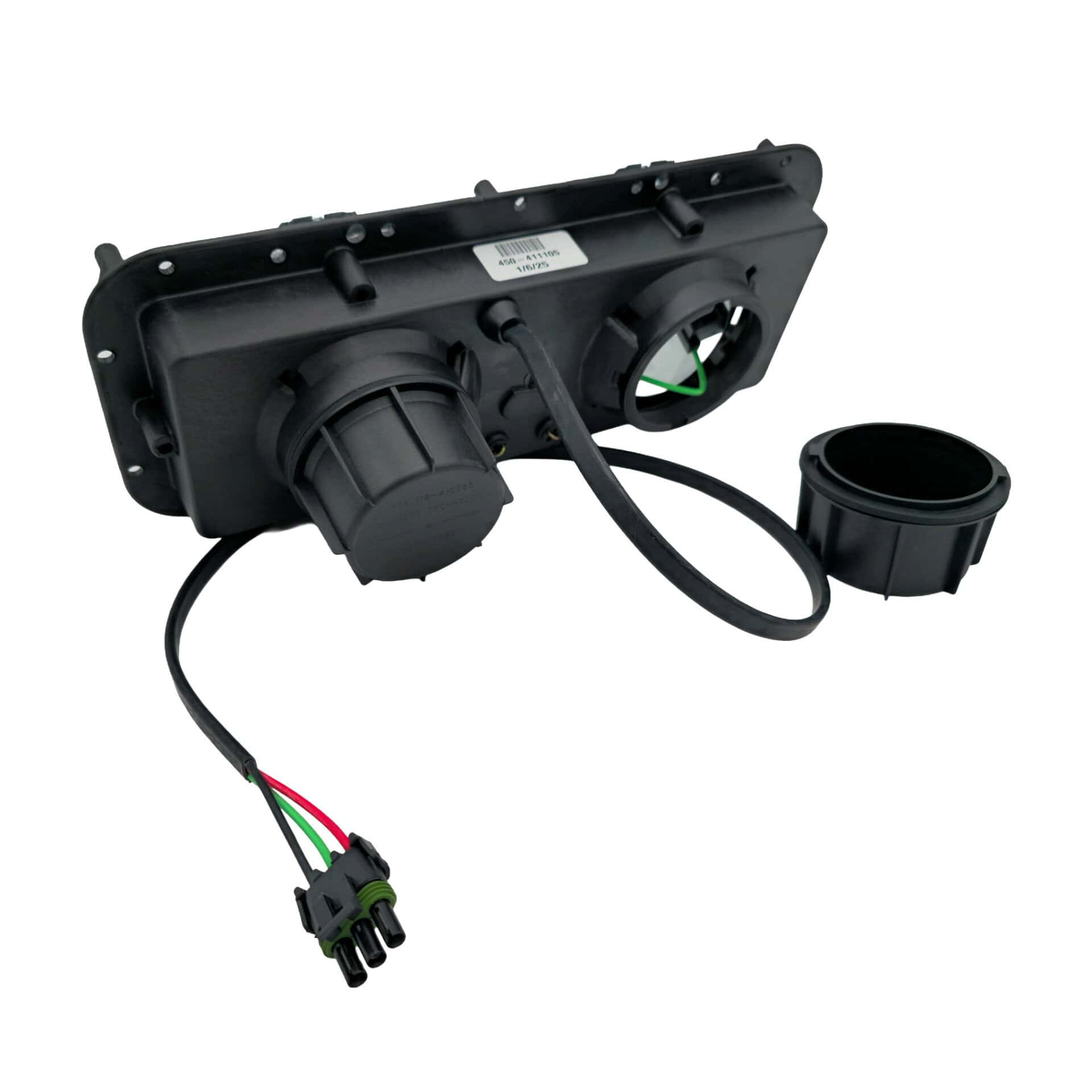 Universal 4×6 Sealed‑Beam Bucket Assemblies 4 Universal 4×6 Sealed‑Beam Bucket Assemblies