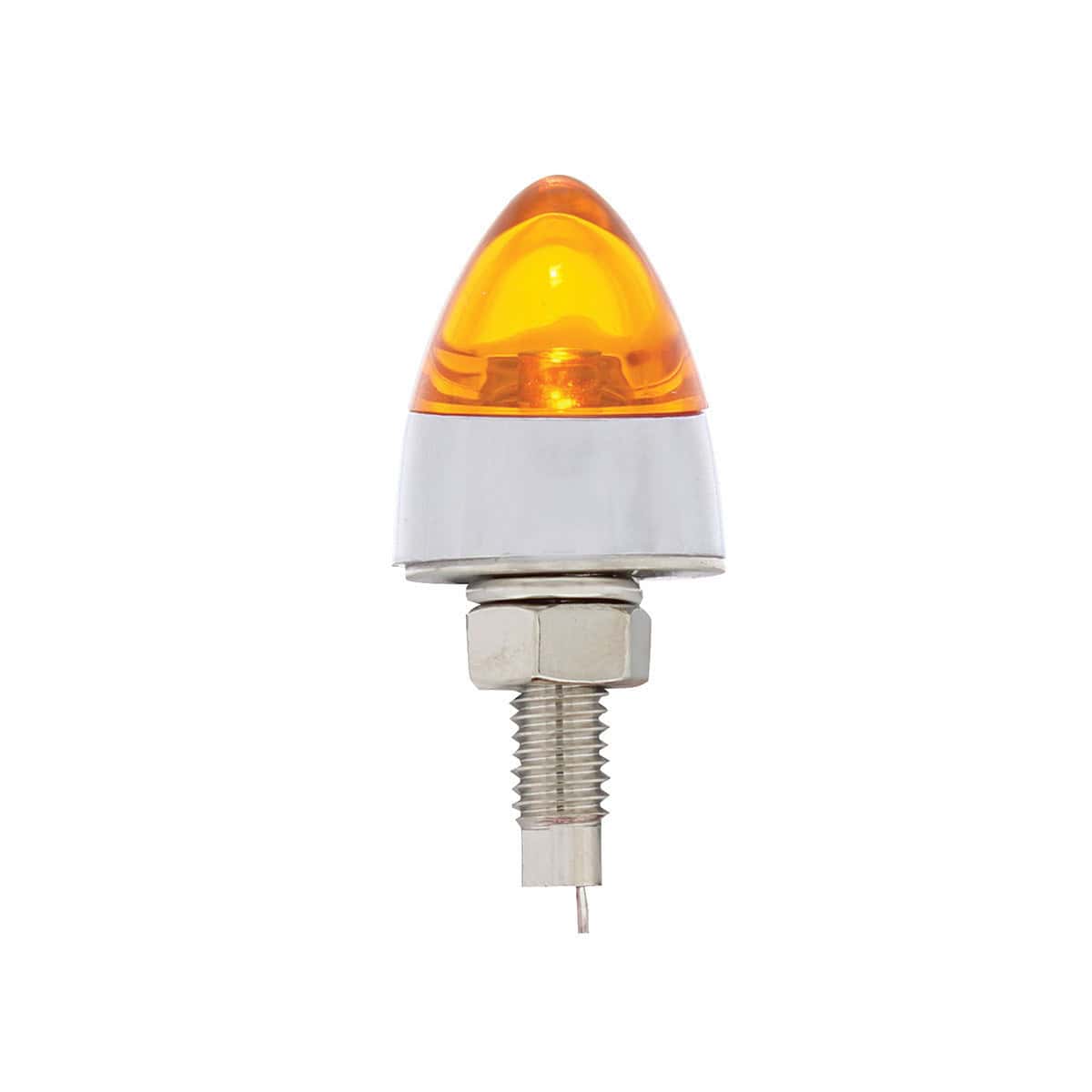 Single Led Bullet Style License Plate Fastener (2-Pack) 4 Single LED Bullet Style License Plate Fastener (2-Pack)