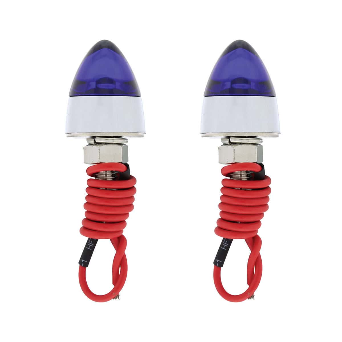 Single Led Bullet Style License Plate Fastener (2-Pack) 5 Single LED Bullet Style License Plate Fastener (2-Pack)