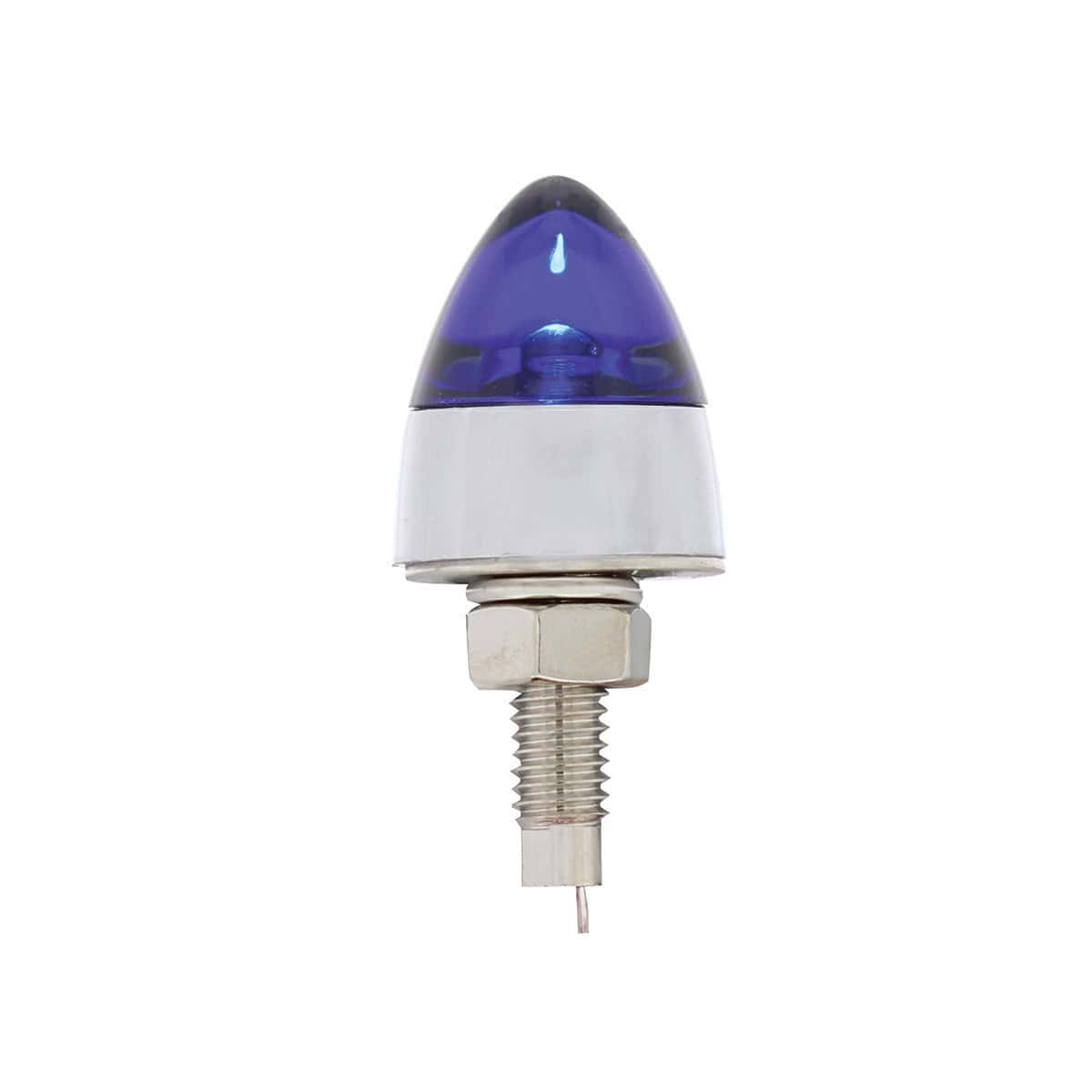 Single Led Bullet Style License Plate Fastener (2-Pack) 6 Single LED Bullet Style License Plate Fastener (2-Pack)