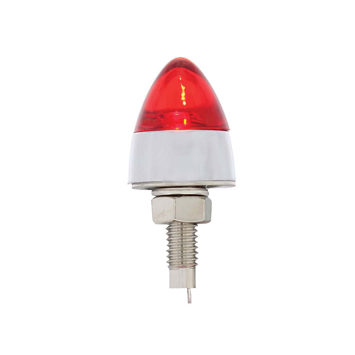Single Led Bullet Style License Plate Fastener (2-Pack) 8 Single LED Bullet Style License Plate Fastener (2-Pack)